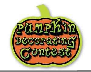 decorated pumpkin clipart